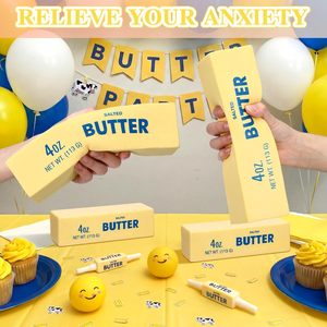 Giocattolo Squishy Gigante Kawaii in PU, Morbido e a Lenta Risalita, a Forma di Burro, Riso, Mochi, Taba al Forno, Antistress per Bambini - Product Image 6