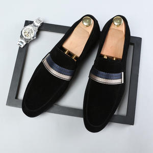 Chaussures Oxford pour hommes de créateur italien, patchwork, bout carré, légères, respirantes, banquet, mariage, lacets, mocassins plats - Product Image 6