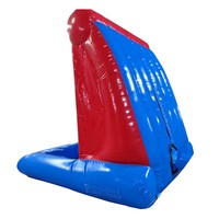 Jeu d'eau gonflable Water Dunk pour carnaval, Roulette aquatique gonflable avec design personnalisé