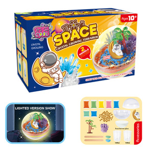 Trẻ em pha lê trồng thí nghiệm DIY phát triển pha lê trang trí khoa học thí nghiệm có nhu cầu ELF đèn - Product Image 2