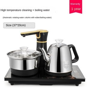 Hervidor Eléctrico Inalámbrico con Bomba Automática, Dispensador de Agua Caliente, Caldera de Vidrio de Borosilicato, Tetera Digital de 1.2L para Fideos - Product Image 2