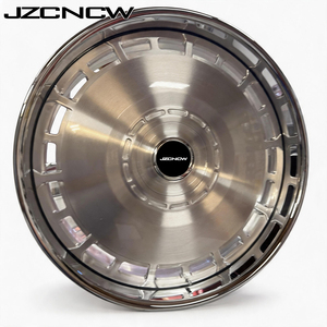 JZCNCW Jantes forgées sur mesure 2 pièces 3 pièces 5x112mm pour G14 G15 G16 F91 F92 F93 M8 X296 Z223 G90 Pneus et jantes de voiture - Product Image 5