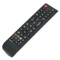 Control Remoto Infrarrojo de Repuesto con Código Fijo BN59-01303A, con 2 Pilas AAA, Color Negro, Alcance de 10-16 Metros, para Samsung Smart TV