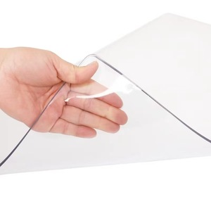 Tapis de bureau en <span class=keywords><strong>PVC</strong></span> transparent de 3 mm d'épaisseur, résistant au feu, aux UV et anti-âge, de qualité alimentaire, imperméable, service de découpe sur mesure, tailles personnalisées - Product Image 2