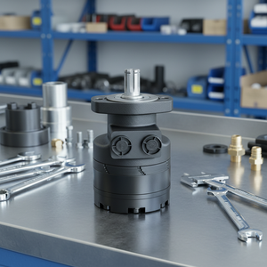 Motori Idraulici per Verricelli e Pompe, Motore Orbitale Idraulico Serie <span class=keywords><strong>BRE</strong></span> BME, Motore Idraulico con Riduttore - Product Image 1