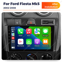 MEKEDE-Autoradio Android Auto 4core GPS Navigation Car Multimédia 2 + 32GB pour Ford Fiesta Mk VI 5 Mk5 2002-2008