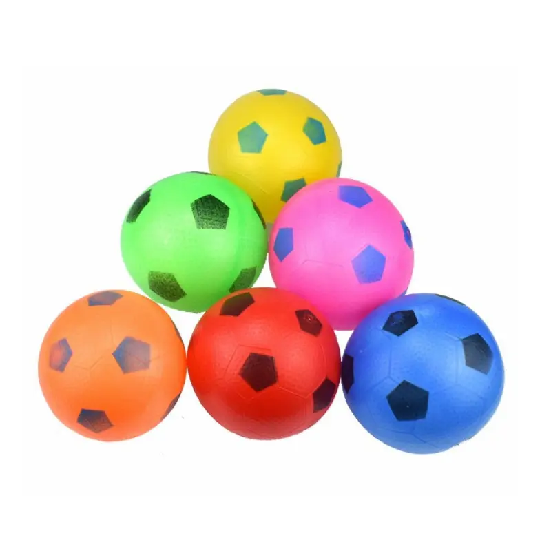 Wholesale cheap promotional plastic football inflatable pvc soccer ball