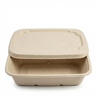 Lot de bols à soupe jetables compostables 350 ml, robustes, écologiques, biodégradables, sans BPA, micro-ondables, en bagasse, pour plats chauds