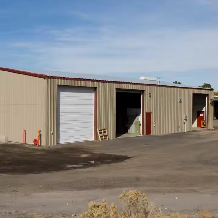 Garden Light Prefab steel structures Frame Prefabricated Garage Buildings