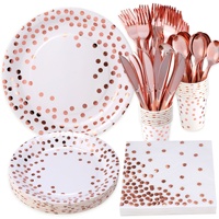 Assiettes en papier style américain gaufrées or, jetables, pour décoration de fête d'anniversaire, vente en gros du fabricant, en stock, best-seller