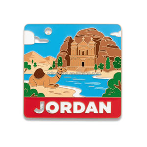 La plus grande merveille du monde <span class=keywords><strong>Petra</strong></span> voyage jordanien Jordan Souvenirs Flexible Jordan aimant de réfrigérateur - Product Image 2