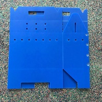 Vente directe d'usine en Chine conception personnalisée bacs de rangement en PP boîtes meilleur prix feuilles de plastique moulage services de coupe inclus