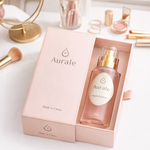 Boîte d'emballage cosmétique personnalisée, boîte cadeau rigide à tiroir pour marque de beauté, boîte laminée mate avec insert, fabricant OEM - Product Image 2