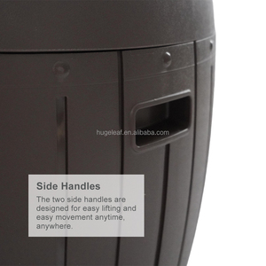 Đôi Dày Sân Sau Ngoài Trời Không Thấm Nước Hạt Gỗ Nhựa Vườn Vòng Hộp Lưu Trữ Cho Bàn Ngoài Trời - Product Image 4