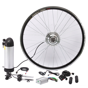 顶级制造20 24 26 27.5 28英寸700C Ebike转换套件36V500w750w电动自行车轮毂电机脂肪轮胎车轮电池 - Product Image 3