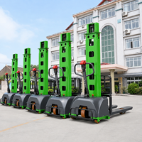 Fast Delivery Small Electric Pallet Stacker 1000kg 1500kg 2000kg Mini Powered Pallet Truck CE ISO Certified