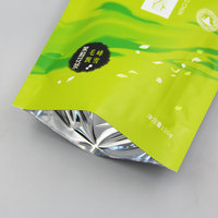 Sachet d'emballage pour thé vert, imprimé sur mesure, Doypack, sachet de café, sachet de thé vide