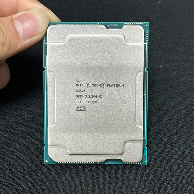 Intel Xeon Platinum 8352Y 32-Core 2.2GHz LGA4189 Socket 185W TDP Server Processor for Balanced High-Density Cloud & HPC