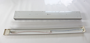 Заводские продажи призматический диффузор Светодиодный линейный светильник одинарный двойной T8 54 Вт светодиодный квадратный светильник - Product Image 4