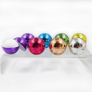 OEM bálsamo labial personalizado al por mayor conjunto de crema hidratante personalizado tamaño mini lindo Etiqueta Privada vegano orgánico natural redondo Bola de bálsamo labial - Product Image 4