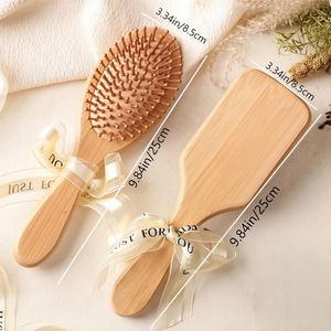 Cepillo para el Cabello con Nombre Grabado Personalizado, Peine <span class=keywords><strong>de</strong></span> Madera con Cojín <span class=keywords><strong>de</strong></span> Aire para Desenredar, Regalo para Damas <span class=keywords><strong>de</strong></span> Honor, Recuerdos para <span class=keywords><strong>Despedida</strong></span> <span class=keywords><strong>de</strong></span> <span class=keywords><strong>Soltera</strong></span> - Product Image 5