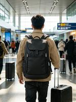 Sac à dos imperméable haute densité pour trajets quotidiens, personnalisable, pour ordinateur portable, pour adultes, pour le bureau, l'école, les voyages
