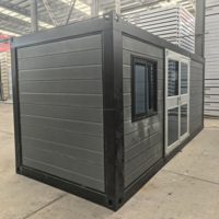 Offre Spéciale – Maison Conteneur Portable de Haute Qualité en Structure Acier, Modèle Plat, Idéale pour Bureau, Dortoir, Camping Extérieur et Remorque