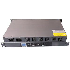 1U Rack mount Power Strip tự động chuyển đổi (ATS) pdus với 12 * IEC C13 cửa hàng - Product Image 2