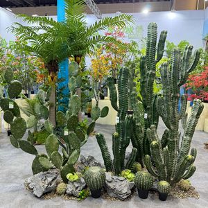 Planta de <span class=keywords><strong>Cactus</strong></span> Artificial de Plástico, Decoración para el Hogar, <span class=keywords><strong>Cactus</strong></span> Artificial para Interiores, Árboles <span class=keywords><strong>Artificiales</strong></span>, Decoración de Jardín, Plantas Falsas, Plantas <span class=keywords><strong>Artificiales</strong></span> - Product Image 3