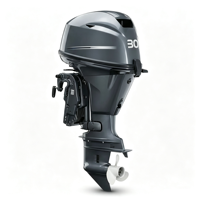 Vente directe du fabricant, moteur hors-bord à essence 30 ch, 4 temps, moteur de bateau de pêche en plein air avec réservoir de carburant de 24 l