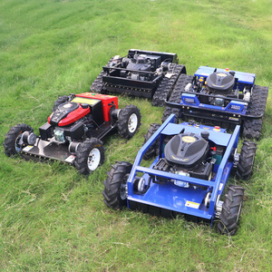 Smart Lawn Mower Zero Turn Crawler <b>Mini</b> Rc Lawn Mower <b>Robot</b> Gas Snow Plow Snow Blade Lawn Mower - Product Image 3