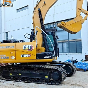 รถขุดตีนตะขาบ Caterpillar 315D2 GC มือสอง ขนาด 15 ตัน ระบบไฮดรอลิก สีเหลือง อุปกรณ์ก่อสร้าง - Product Image 5