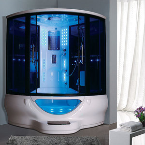 Sauna à vapeur moderne et bon marché avec <span class=keywords><strong>douche</strong></span> et <span class=keywords><strong>baignoire</strong></span> en verre avec massage - Product Image 2