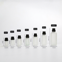 Grosir 5Ml 10Ml 30Ml 50Ml 100Ml Botol Tetes Toner Losion Minyak Esensial Botol Kaca Bening