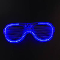 Lunettes LED Lumineuses Créatives de Noël, Style Obturateur, pour Fêtes et Soirées Néon, Cadeaux de Fête