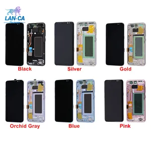 2023 New Wholesale Price Factory China Guangzhou Waterproof Black Glass con OCA Curvos for samsung S6 S7 S8 S9 S10 for iphone
