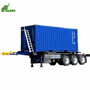 Remolque Esquelético de 40 pies a Precio Económico, Remolque Semirremolque Esquelético para Camión - Product Image 1