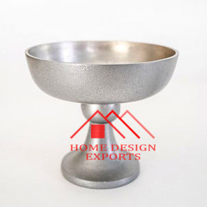 Hot Selling Aluminium Antique Silver & Gold Decorative Flower Trumpet Vases Metal <b>Golden</b> Table Vase Living Room Decoration - Product Image 4