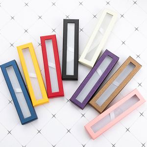 Wholesale <b>Clear</b> Pvc Windowed Custom Packing Empty <b>Gift</b> Creative Ballpoint Pen Storage <b>Box</b> - Product Image 1