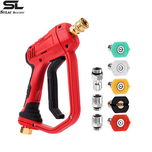 Sulai <b>Machinery</b> High Pressure Water Gun 4000Psi Adjustable Pressure For <b>Car</b> Wash And Landscaping - Product Image 1