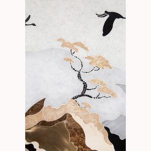 Siècle Mosaïque Fait À La Main Les Quatre Saisons Artistique Mosaïque <span class=keywords><strong>Peinture</strong></span> Conception pour Mur Mural Décor - Product Image 2