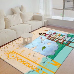 Tappeto Arabo Moderno in Poliestere con Stampa Raschel e Rilievo, Nuovo Modello <span class=keywords><strong>2022</strong></span>, OEM, Geometrico, Musulmano, Lavabile in Lavatrice, Antiscivolo, <span class=keywords><strong>per</strong></span> Preghiera - Product Image 3