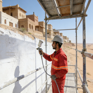 Peinture <span class=keywords><strong>en</strong></span> aérosol liquide de protection thermique anti-rouille réfléchissante de la chaleur du soleil pour toiture et murs à base d'eau - Product Image 6