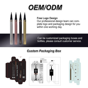 Maquillage professionnel FEG Kohl <span class=keywords><strong>Kajal</strong></span> longue durée haute qualité noir étanche Eye Liner crayon marque privée Eyeliner stylo - Product Image 2