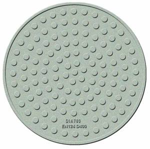 FRP 맨홀 커버 및 프레임 원형 정화조 뚜껑 수지 하수구 커버 - Product Image 4