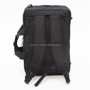 Modern Unisex Business <b>Laptop</b> <b>Backpack</b> with Protective PU Lightweight and Portable Handle Closure Customized Color - Product Image 4