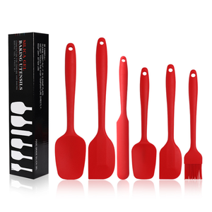 Juego <span class=keywords><strong>de</strong></span> 6 espátula <span class=keywords><strong>de</strong></span> silicona antiadherente, resistente al calor, juego <span class=keywords><strong>de</strong></span> <span class=keywords><strong>utensilios</strong></span> <span class=keywords><strong>de</strong></span> cocina para mezclar y hornear - Product Image 2