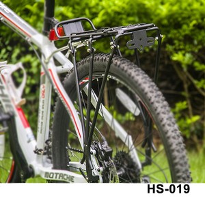 Portaequipajes de <span class=keywords><strong>Bicicleta</strong></span> de Aleación de Aluminio, Portaequipajes para <span class=keywords><strong>Bicicleta</strong></span> de Montaña, Compatible con <span class=keywords><strong>Frenos</strong></span> V-Brake / <span class=keywords><strong>Frenos</strong></span> de <span class=keywords><strong>Disco</strong></span> - Product Image 2
