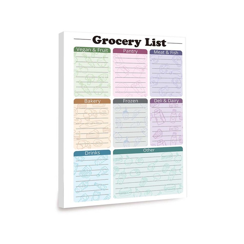 Custom Logo Daily Plan Shopping List