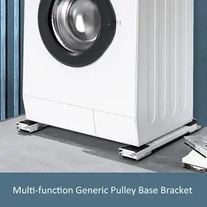 Air Conditioner Base Adjustable Size Washing Machine Multi-Functional Bracket